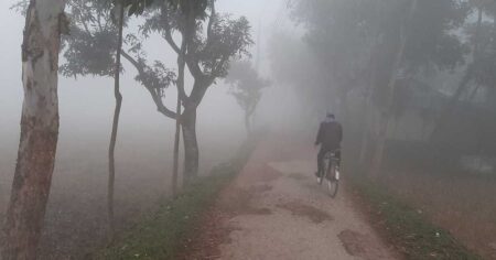 পঞ্চগড়ে শীতের দাপট, তেঁতুলিয়ায় নামল তাপমাত্রা ৭ ডিগ্রির ঘরে পঞ্চগড়ে শীতের দাপট