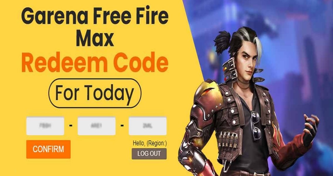garena free fire max redeem codes