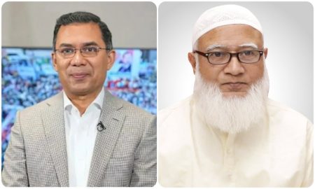 জামায়াতের দুই নেতা কেন মন্ত্রিত্ব ছাড়েননি, তারেক রহমানকে জবাব জামায়াত আমিরের তারেক জামায়াত