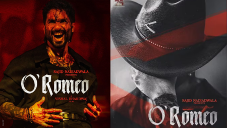 O Romeo Shahid Kapoor: First Look at His Rugged Avatar in Vishal Bhardwaj’s Upcoming Film o romeo shahid kapoor