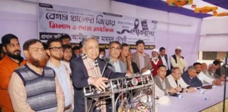 দেশের প্রকৃত মালিক জনগণ—এ বিশ্বাস থেকে রাজনীতি করতে হবে: আমীর খসরু আমীর
