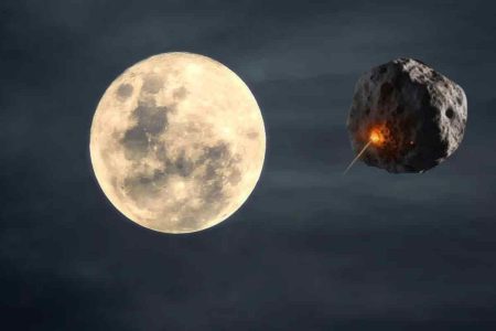 যে বছর চাঁদে আঘাত হানতে পারে বিশাল গ্রহাণু, তৈরি হতে পারে বিরল প্রাকৃতিক দৃশ্য চাঁদে আঘাত হানতে পারে গ্রহাণু