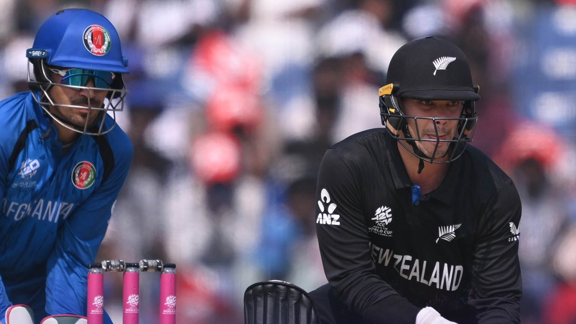 New Zealand chase down 183 to beat Afghanistan in T20 World Cup opener
