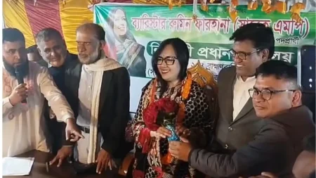 লাঙ্গলের প্রার্থী সরে দাঁড়ানোর পর রুমিন ফারহানাকে সমর্থন দিলেন জাপার নেতা-কর্মীরা জাপা