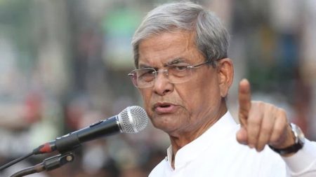 দেশের কোথাও আওয়ামী লীগের কার্যালয় খোলার সুযোগ নেই : মির্জা ফখরুল মির্জা ফখরুল