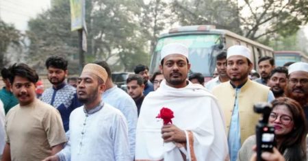আমি বিজয়ী হলে প্রথম কাজ হবে হাদি হত্যার বিচার করা: নাসীরুদ্দীন পাটওয়ারী নাসীরুদ্দীন পাটওয়ারী