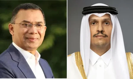 তারেক রহমানকে কাতারের প্রধানমন্ত্রীর অভিনন্দন অভিনন্দন