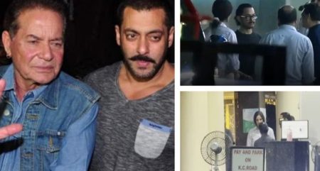 মুম্বাইয়ে সেলিম খানকে দেখতে প্রেমিকাসহ হাসপাতালে আমির আমির