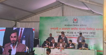 নির্বাচনে অংশগ্রহণ ছিল ঈদের উৎসবের মতো: ইসি সানাউল্লাহ ঈদের উৎসবের মতো
