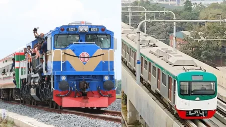 ভোটের দিনে ঢাকায় চলছে মেট্রো, সারাদেশে ট্রেন চলাচল স্বাভাবিক চলাচল স্বাভাবিক