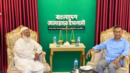 প্রধানমন্ত্রী হিসেবে তারেক রহমানকে অগ্রিম অভিনন্দন জানালেন জামায়াত আমির