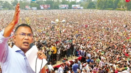 খবর পাচ্ছি জাল ব্যালট পেপার ছাপা হচ্ছে: তারেক রহমান নতুন জালিমের আবির্ভাব