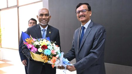 মালদ্বীপের প্রেসিডেন্ট ঢাকায়