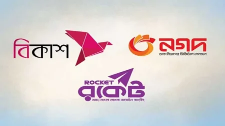বিকাশ, নগদ, রকেটে টাকা পাঠাতে আর বাধা নেই মোবাইল ব্যাংকিং