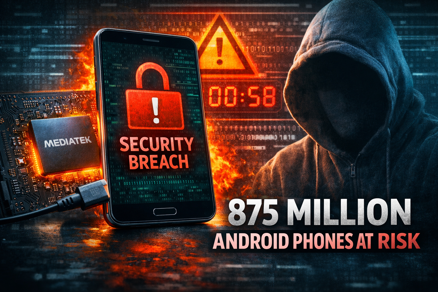 875 Million Android Phones At Risk From MediaTek Chip Security Flaw