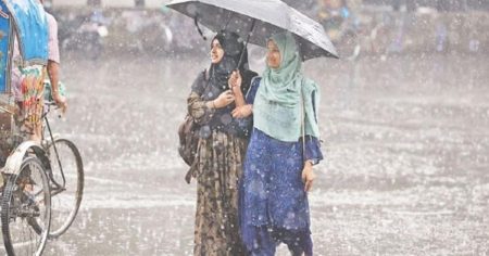 দেশের ৫ অঞ্চলে দুপুরের মধ্যে বজ্রবৃষ্টির আভাস বজ্রবৃষ্টির আভাস