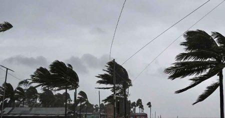 ৪ জেলায় ৮০ কিমি বেগে ঝড়ের আভাস ঝড়