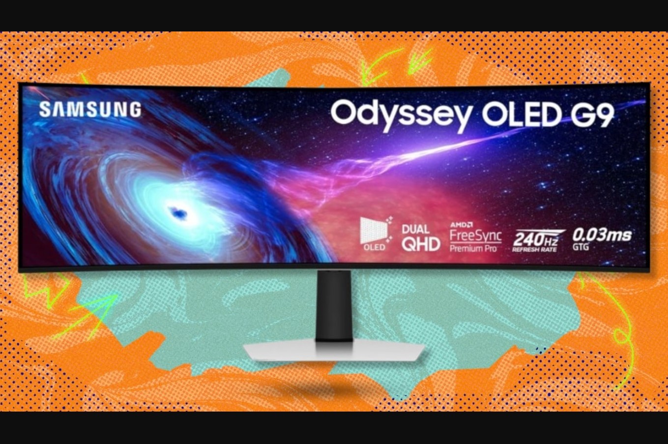 Samsung OLED Gaming Monitor G9 49-inch Price Drops to $899