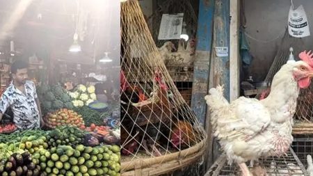 কাঁচাবাজারে কিছুটা স্বস্তি, মসলা-মুরগির দাম বাড়তি কাঁচাবাজার