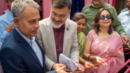 ঢাকায় শুধু নারীদের জন্য প্রথম গণ-শৌচাগার চালু গণ-শৌচাগার চালু
