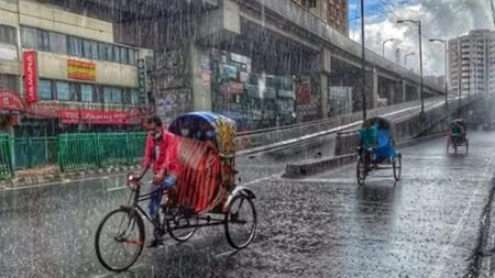 বৃষ্টির পূর্বাভাস