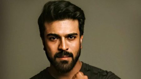 Ram Charan : ‘Peddi’ ছবির সেটে সামান্য আঘাতের পর চোখে ব্যান্ডেজ নিয়ে জন্মদিনে হাজির Ram Charan