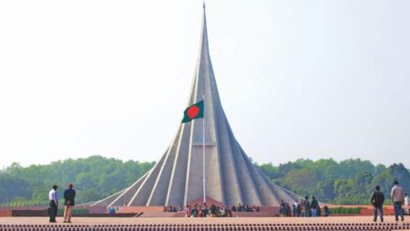 ২৩-২৫ মার্চ স্মৃতিসৌধে সর্বসাধারণের প্রবেশ বন্ধ স্মৃতিসৌধ