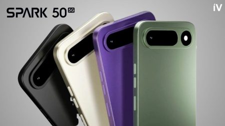 Tecno Spark 50 5G Arrives in market With Large Battery and Dimensity 6400 tecno spark 50 5g
