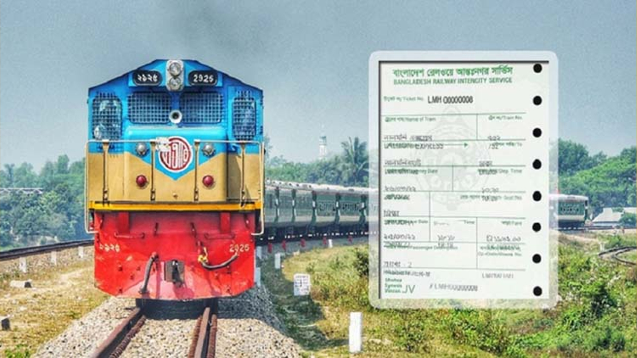 ট্রেনের অগ্রীম টিকিট