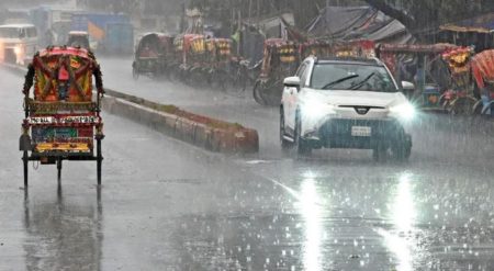 বৃষ্টি আবহাওয়া: ঢাকায় মেঘলা আকাশ, তাপমাত্রা বাড়ার ইঙ্গিত বৃষ্টি আবহাওয়া