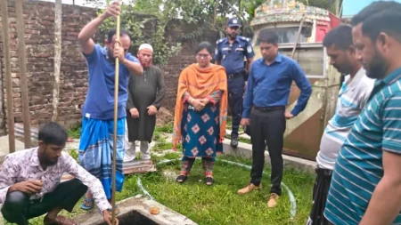 ময়মনসিংহে মাটির নিচে মজুত ২৪ হাজার লিটার জ্বালানি তেল জব্দ জব্দ