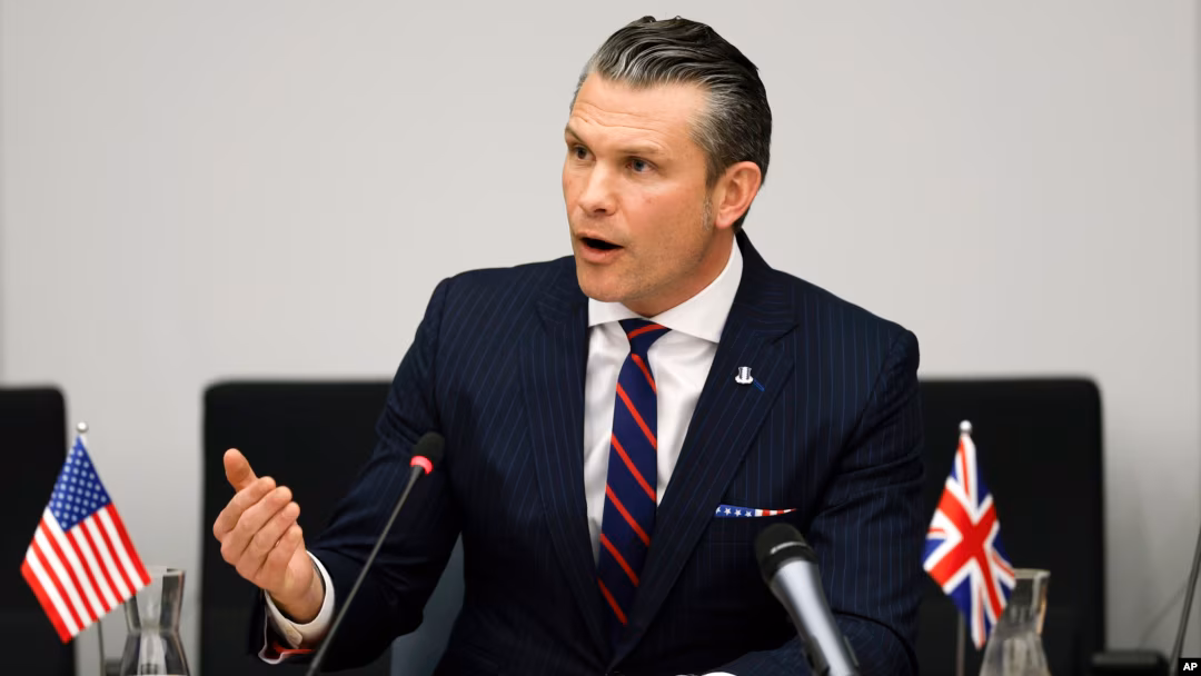 মার্কিন প্রতিরক্ষামন্ত্রী পিট হেগসেথ