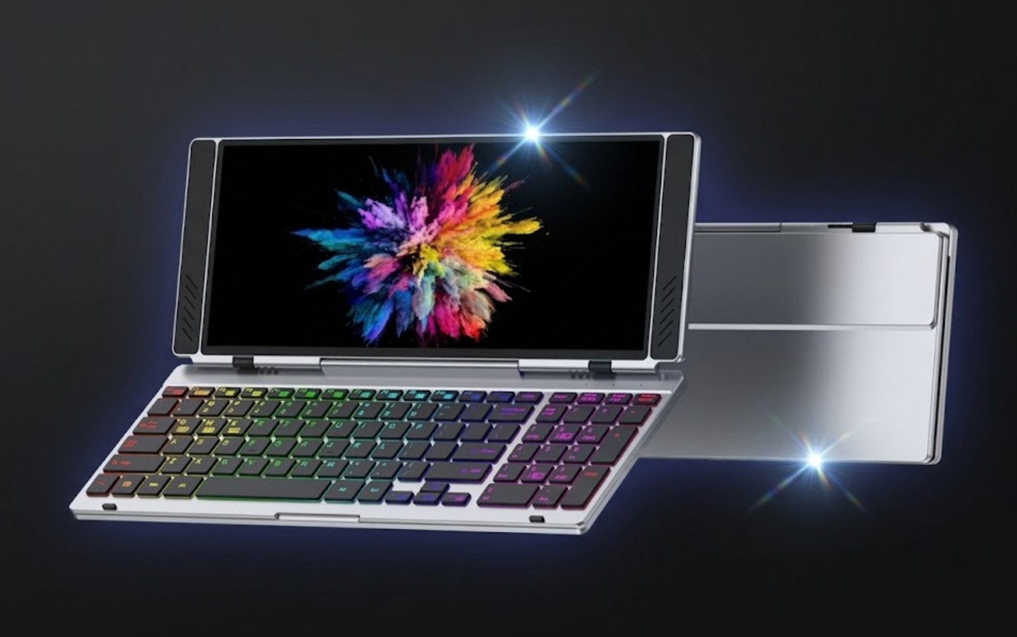 Foldable Slab by VitaLink Combines a 13-Inch Screen and Full Keyboard Into One Portable Device