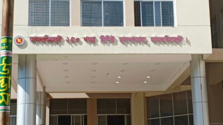 Due to a manpower shortage, a 250-bed hospital.