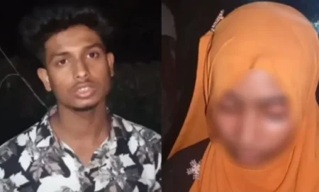 প্রেমিকের বাড়িতে বিয়ের দাবিতে ১০ দিন ধরে অনশনে তরুণী অনশনে তরুণী