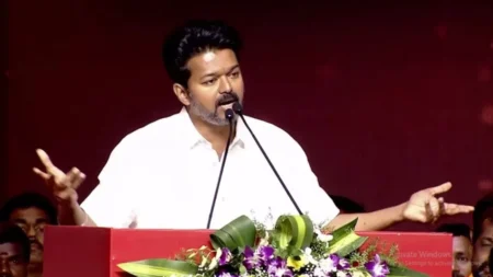 ‘রাজনৈতিক আক্রমণ’ নিয়ে মুখ খুললেন থালাপতি বিজয় Bijoy