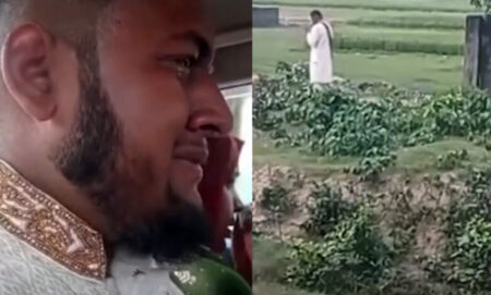 অঝোরে কাঁদলেন স্বামী