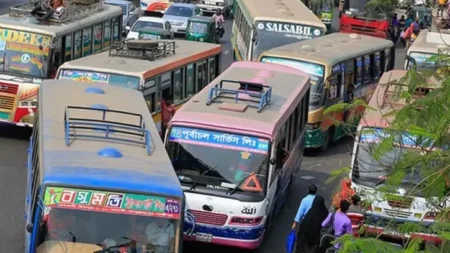 বাসের নতুন ভাড়া নির্ধারণ বৃহস্পতিবার বাসের নতুন ভাড়া