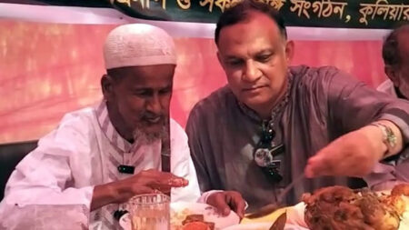 ১৭ বছরের প্রতিজ্ঞা ভেঙে অবশেষে ভাত খেলেন বিএনপি সমর্থক ইনু মিয়া Inu-Mia