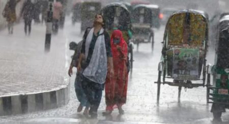 বৃষ্টির আবহাওয়ার খবর: ঢাকাসহ চার বিভাগে স্বস্তির বৃষ্টির পূর্বাভাস বৃষ্টির আবহাওয়ার খবর