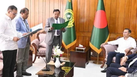 শপথ নিলেন নবনির্বাচিত দুই সংসদ সদস্য Sangsad Sodosso