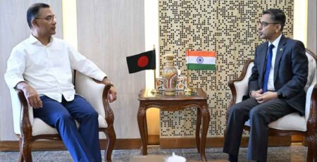 প্রধানমন্ত্রীর সঙ্গে সৌজন্য সাক্ষাৎ ভারতীয় হাইকমিশনারের ভারতীয় হাইকমিশন