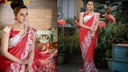 গুঞ্জনের মধ্যেই নিজেকে নতুনরূপে মেলে ধরলেন বুবলী অভিনেত্রী শবনম বুবলী
