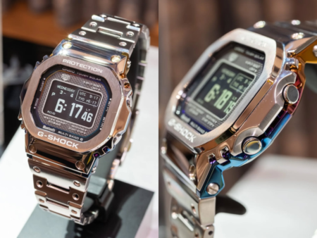 G Shock GMW BZ5000RC 1 Emerges In Hands-On Images With Noticeably Reworked Metal Design g shock gmw bz5000rc 1