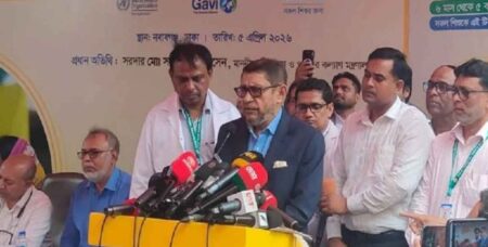 সারাদেশে হামের টিকা দেওয়ার তারিখ জানালেন স্বাস্থ্যমন্ত্রী হামের টিকা