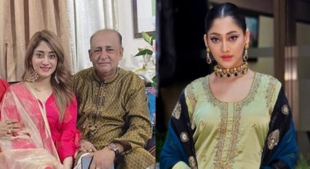 পূজা চেরির বাবা