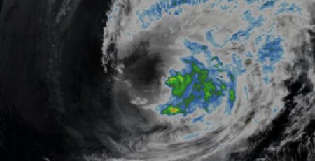 Super Typhoon Sinlaku Tracks Across Northern Mariana Islands with Intense Rainfall super typhoon sinlaku