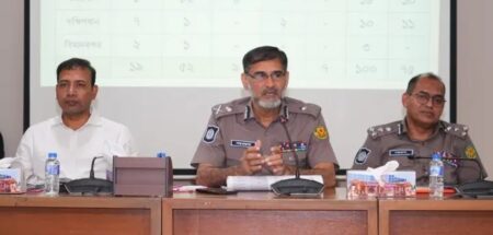 অপরাধ নিয়ন্ত্রণে জিরো টলারেন্স নীতি ঘোষণা ডিএমপি কমিশনারের অপরাধ