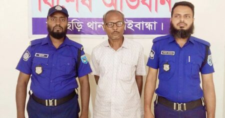 ৮ মামলার আসামি ইউপি সদস্যকে গ্রেপ্তার করল পুলিশ ইউপি সদস্য