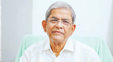তৎকালীন আ.লীগ সরকারের কারণেই পানিবঞ্চিত জনগণ : মির্জা ফখরুল মির্জা ফখরুল